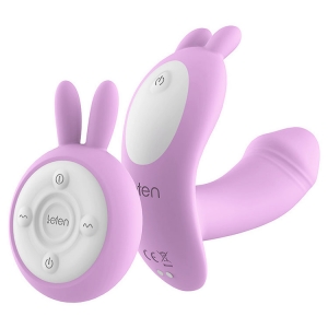 Dương vật mini tai thỏ bỏ quần lót có điều khiển từ xa. 